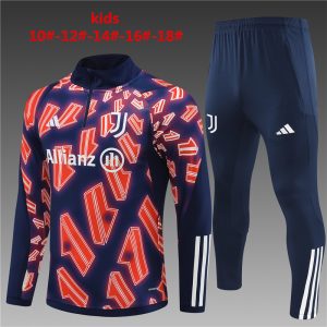 Sudadera y pantalón Juventus con media cremallera para niños 14001 2024/25