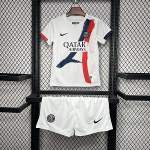 Kit de visitante para niños del Paris Saint-Germain 2024/25