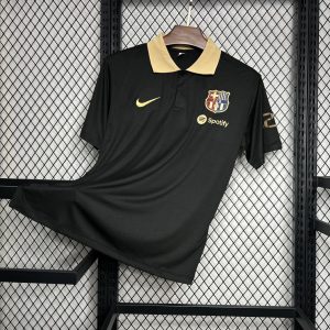 Camiseta negra del Barcelona Polo 2024/25