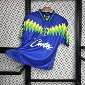 Camiseta retro de visitante de Corteiz de Brasil 1995