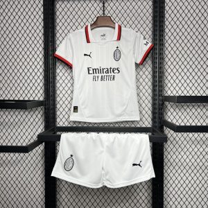 Kit de visitante para niños del AC Milan 2024/25