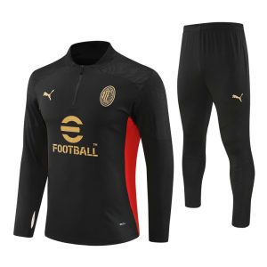 Sudadera y pantalón de adulto con media cremallera del AC Milan 14001 2024/25