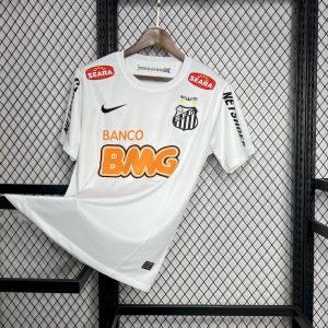 Camiseta retro local del centenario del Santos 2011/12