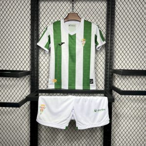 Equipación local infantil del Córdoba CF 2024/25