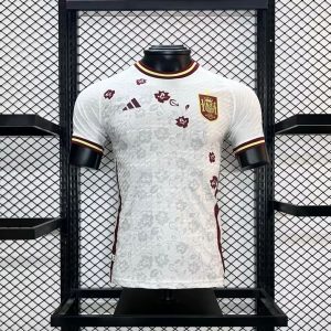 Edición especial de España, camiseta blanca, versión jugador 2024/25