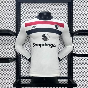 Camiseta de manga larga de la tercera equipación del Manchester United, versión de jugador 2024/25