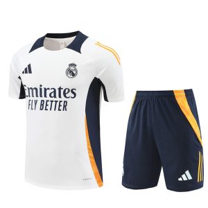 Camiseta de entrenamiento del Real Madrid para adultos + pantalón corto 14001 2024/25