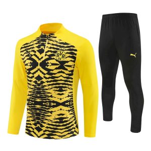 Sudadera y pantalón de adulto con media cremallera del Borussia Dortmund 14001 2024/25