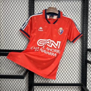 Camiseta retro local de Osasuna 1996/97