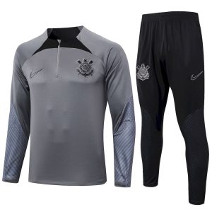 Suéter y pantalón Corinthians con media cremallera para adultos 815 2024/25