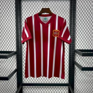 Camiseta retro de visitante del Manchester City 1956/57