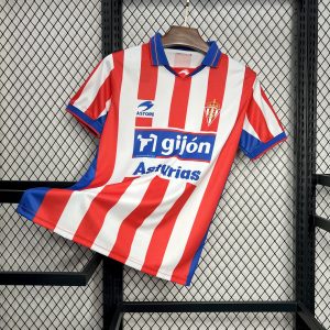 Camiseta Retro Sporting de Gijón Local 2001/02