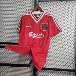 Camiseta retro local del Liverpool 1995/96