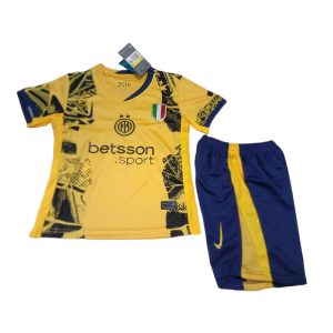 Tercera equipación infantil del Inter de Milán 2024/25