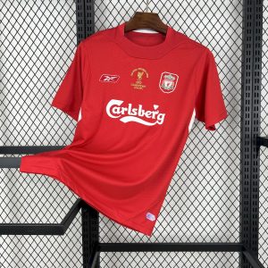 Camiseta retro local del Liverpool 2005