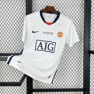 Camiseta retro de visitante del Manchester United 2008/09