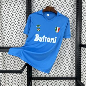 Camiseta retro local del Napoli 1987/88