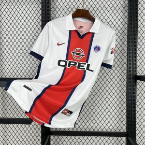Camiseta retro de visitante del París Saint-Germain 1998/99