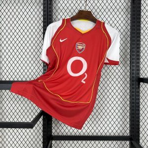 Camiseta retro local del Arsenal 2004/05