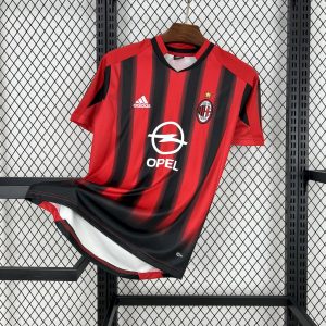 Camiseta retro local del AC Milan 2004/05