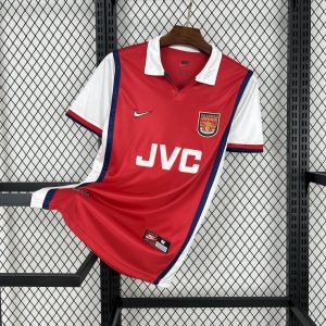Camiseta retro local del Arsenal 1998/99