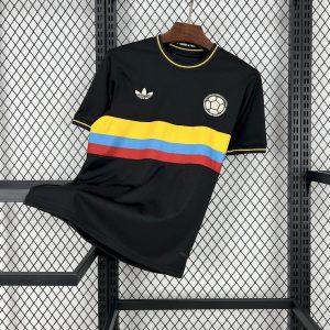 Camiseta negra del centenario de Colombia 2024/25