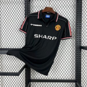 Camiseta retro de visitante del Manchester United 1998/99