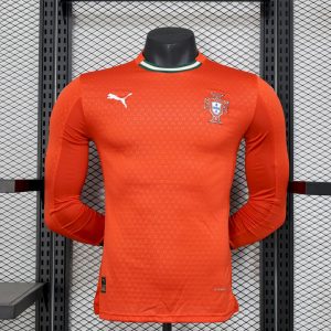 Camiseta de manga larga de local de Portugal, versión de jugador 2025/26