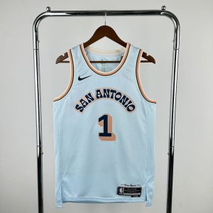 Edición de la ciudad de San Antonio Spurs WEMBANYAMA # 1 2024/25