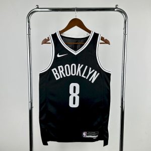 Edición Ícono de los Brooklyn Nets, color negro, CUI n.° 8 2023/24