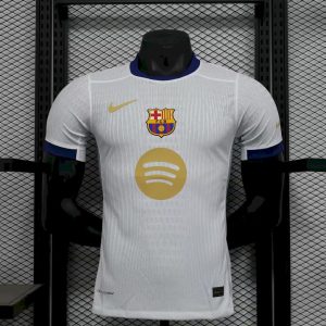 Versión de exposición blanca de la camiseta del Barcelona Versión del jugador 2024/25