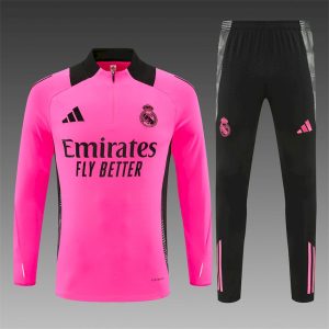 Sudadera y pantalón de adulto con media cremallera del Real Madrid 14001 2024/25