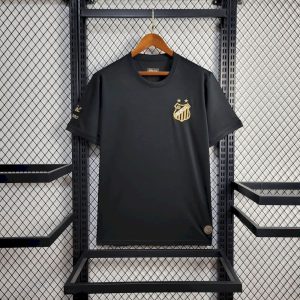 Camiseta Santos Pele 1.000 GOLS Negra 2025/26