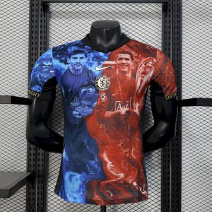 Camiseta de edición especial del Manchester United Ronaldo Chelsea Messi Versión de jugador 2025/26