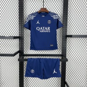 Kit de visitante para niños del cuarto equipo del Paris Saint-Germain 2024/25