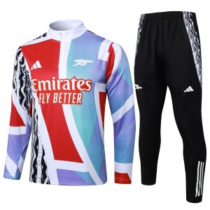 Suéter + pantalón Arsenal con media cremallera para adultos 815 2024/25