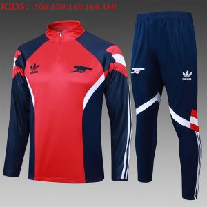 Suéter y pantalón Arsenal con media cremallera para niños 815 2024/25