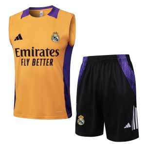 Camiseta de tirantes y pantalón corto adulto del Real Madrid 815 2024/25