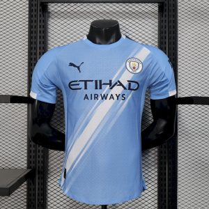 Versión de jugador de la camiseta local del Manchester City 2025/26