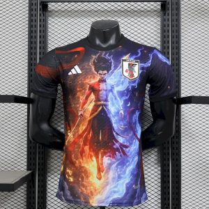 Camiseta de entrenamiento colorida de Nezha de Japón, versión para jugadores 2025/26