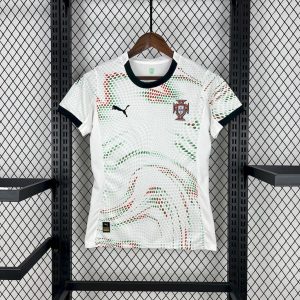 Camiseta de visitante de Portugal para mujer 2025/26