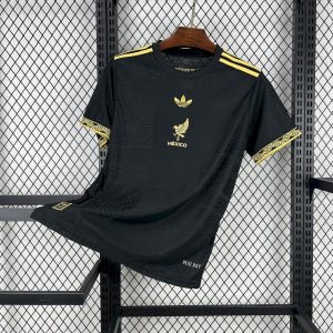 Jersey dorado y negro de México 2025/26