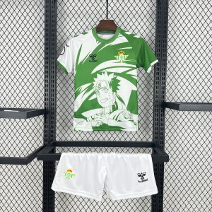 Kit infantil Hummel x Naruto del Real Betis (edición limitada) 2025/26