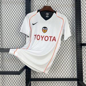 Camiseta Retro Valencia CF Primera Equipación 2004/05