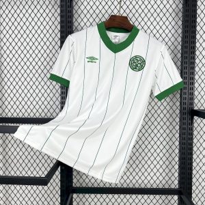 Camiseta retro de visitante del Celtic 1984/86