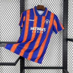 Camiseta retro de visitante del Rangers 1993/94