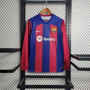 Camiseta de manga larga de local del Barcelona 2023/24