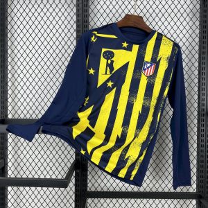 Camiseta de manga larga de entrenamiento prepartido del Atlético de Madrid 2025/26