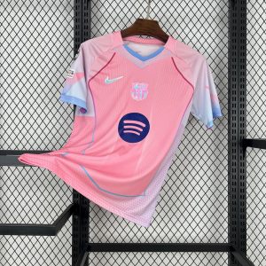 Camiseta rosa edición especial del Barcelona (con Champions League) 2025/26
