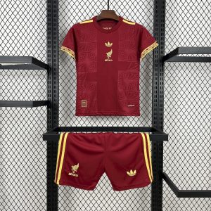 Kit infantil México Oro-Rojo 2025/26